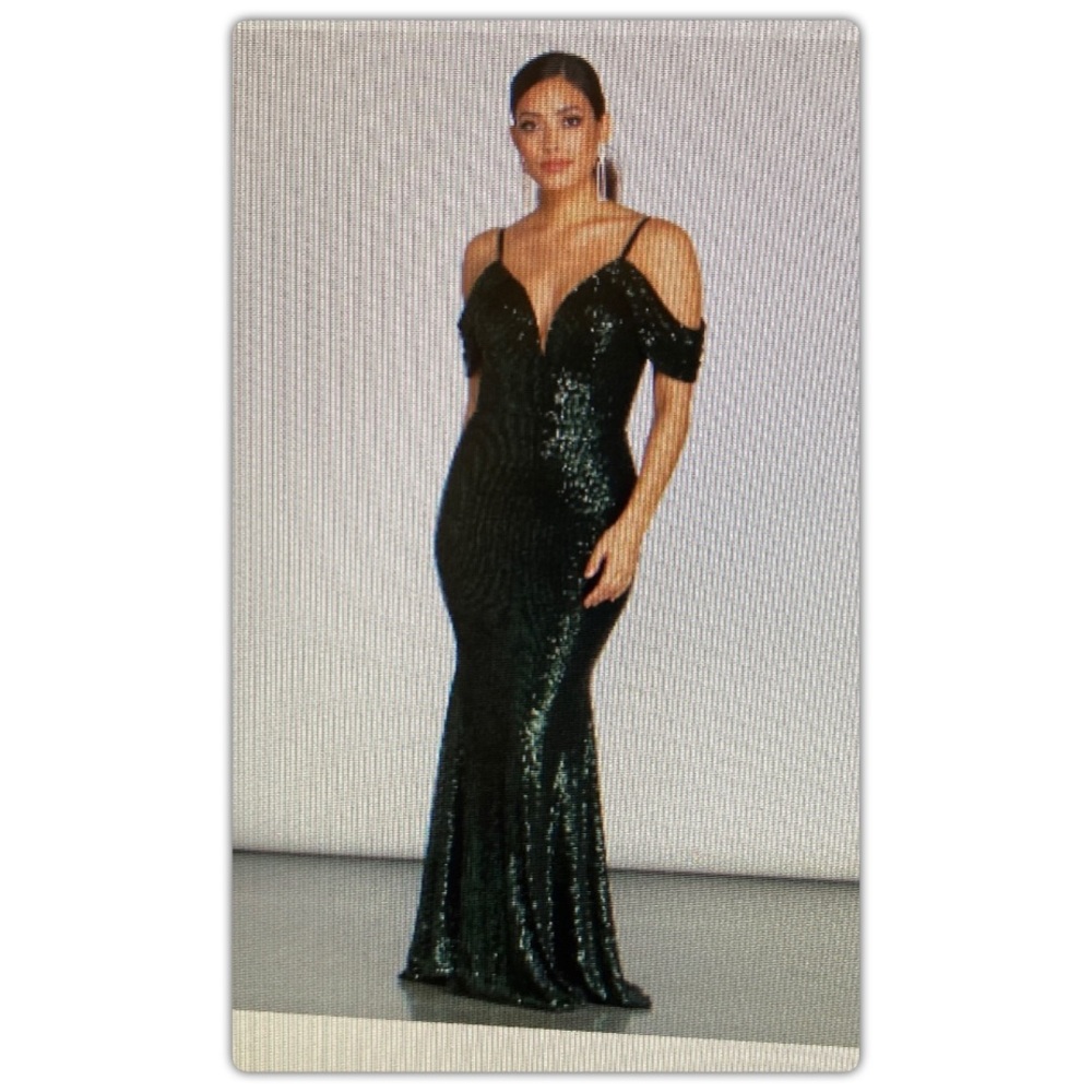 Green Sequin Gown from Windsor